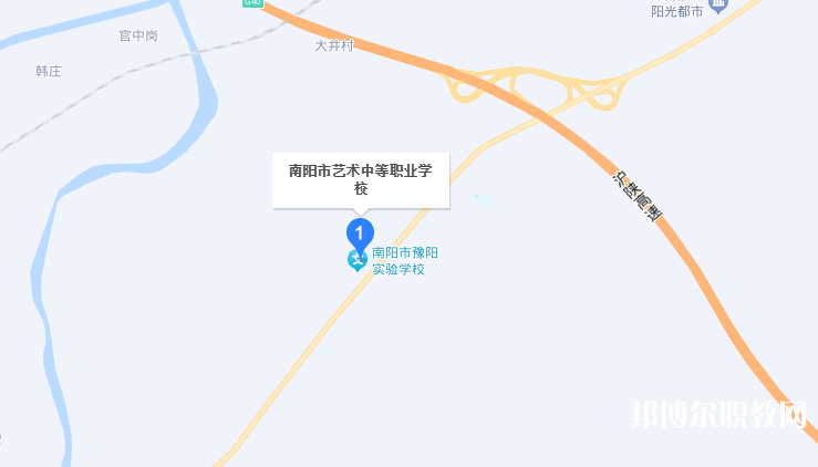 南陽市藝術(shù)中等職業(yè)學(xué)校地址，乘車路線