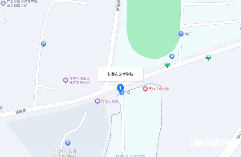 桂林市藝術(shù)學(xué)校地址，乘車路線