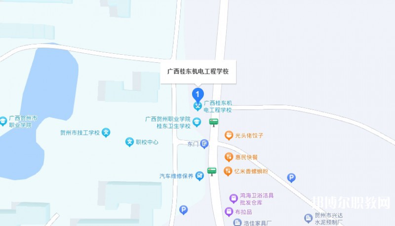 桂東機(jī)電工程學(xué)校地址，乘車路線