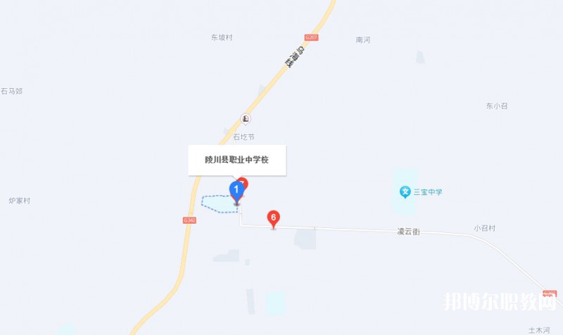 陵川縣職業(yè)中學(xué)地址，乘車路線