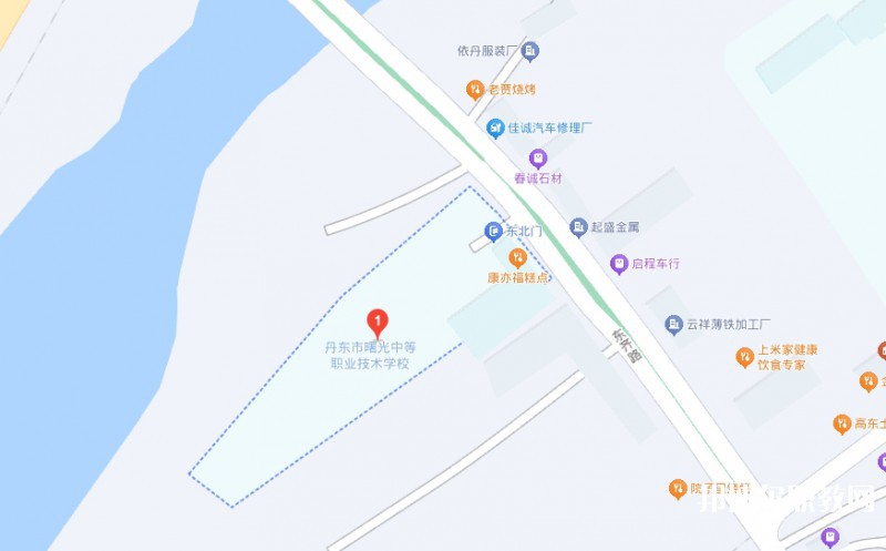 丹東市曙光中等職業(yè)技術(shù)學(xué)校地址，乘車(chē)路線(xiàn)